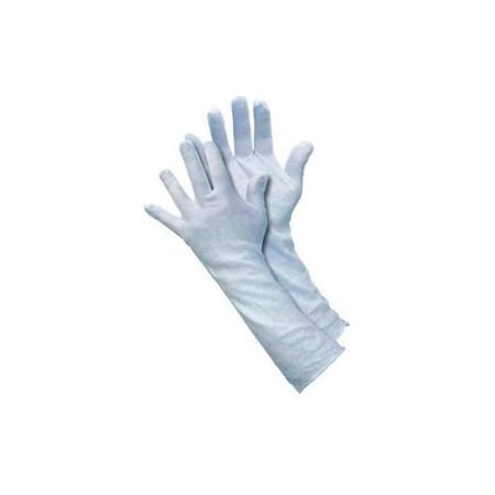 Mcr Safety Cotton Inspectors Gloves, Memphis Glove 8614C, White, Large, 12 Pairs/Dozen 8614C